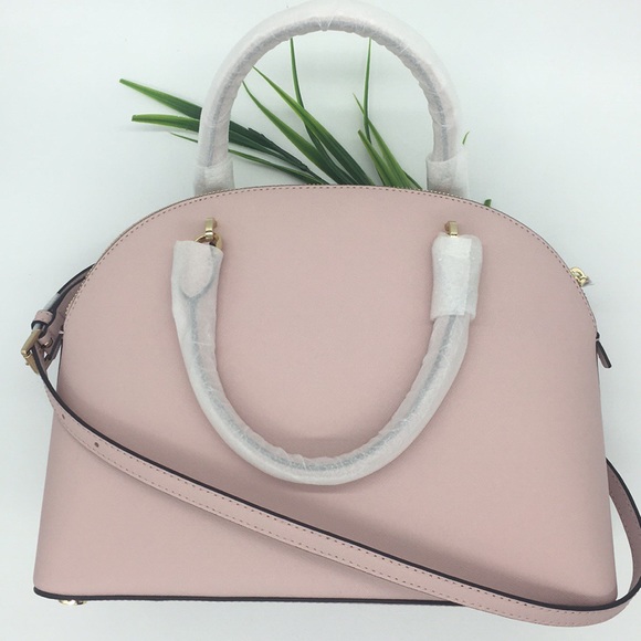 Michael Kors EMMY LG DOME SATCHEL BAG BLOSSOM - Picture 2 of 12